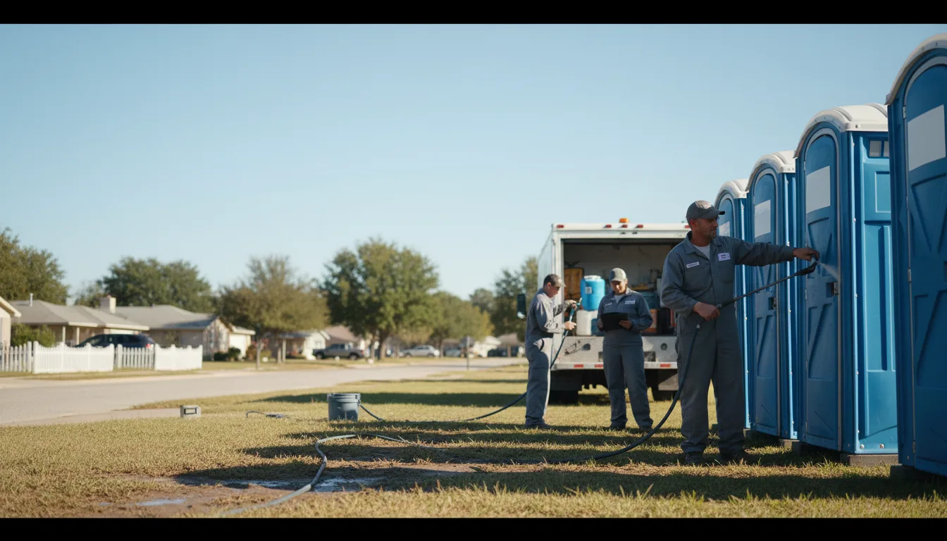 Long-Term Portable Toilet Rental in Xenia, OH near me